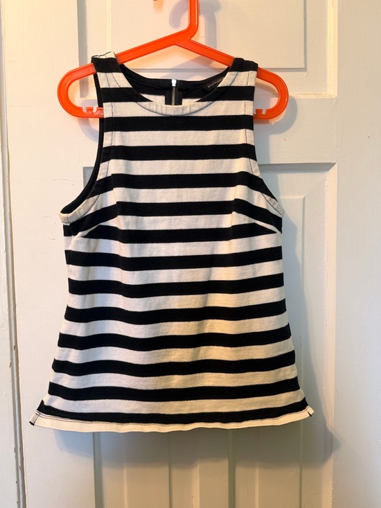 Banana Republic Tops - Banana Republic Black and White Striped Tank Top